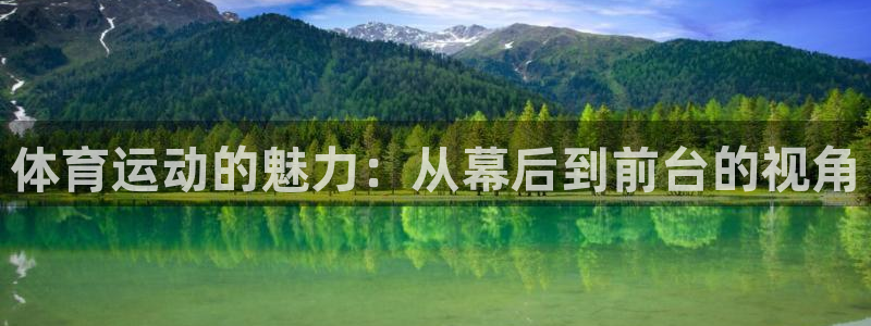 oety欧亿：体育运动的魅力：从幕后到前台的视角