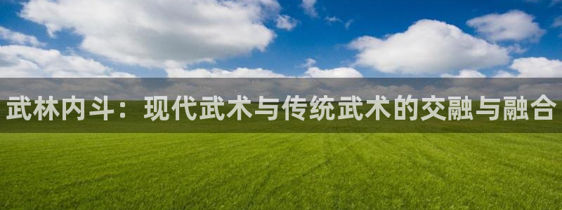 oety欧亿：武林内斗：现代武术与传统武术的交融与融合