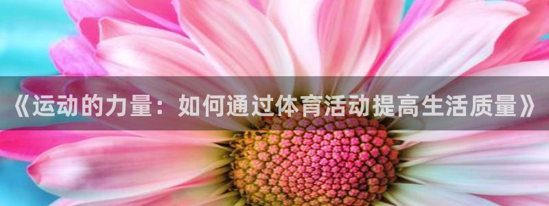 oety欧亿：《运动的力量：如何通过体育活动提高生活质量》
